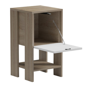 ΚΟΜΟΔΙΝΟ ARGUS HM18378.11 ΜΕΛΑΜΙΝΗ ΛΕΥΚΟ/SONAMA 30x30x55Υεκ. - Pakobazaar