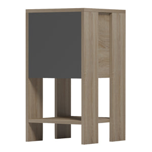 ΚΟΜΟΔΙΝΟ ARGUS HM18378.13 ΜΕΛΑΜΙΝΗ SONAMA/ΓΚΡΙ 30x30x55Υεκ. - Pakobazaar