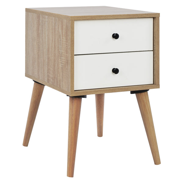 ΚΟΜΟΔΙΝΟ OLIVER HM2225 ΦΥΣΙΚΟ-ΛΕΥΚΟ 40Χ40Χ60 εκ. - Pakobazaar