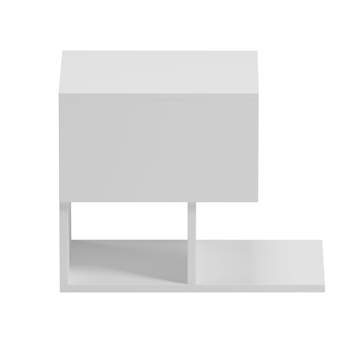 ΚΟΜΟΔΙΝΟ CASPIAN HM9071.11 ΜΕΛΑΜΙΝΗ ΣΕ ΛΕΥΚΟ 46,8x33x36,8Υεκ - Pakobazaar