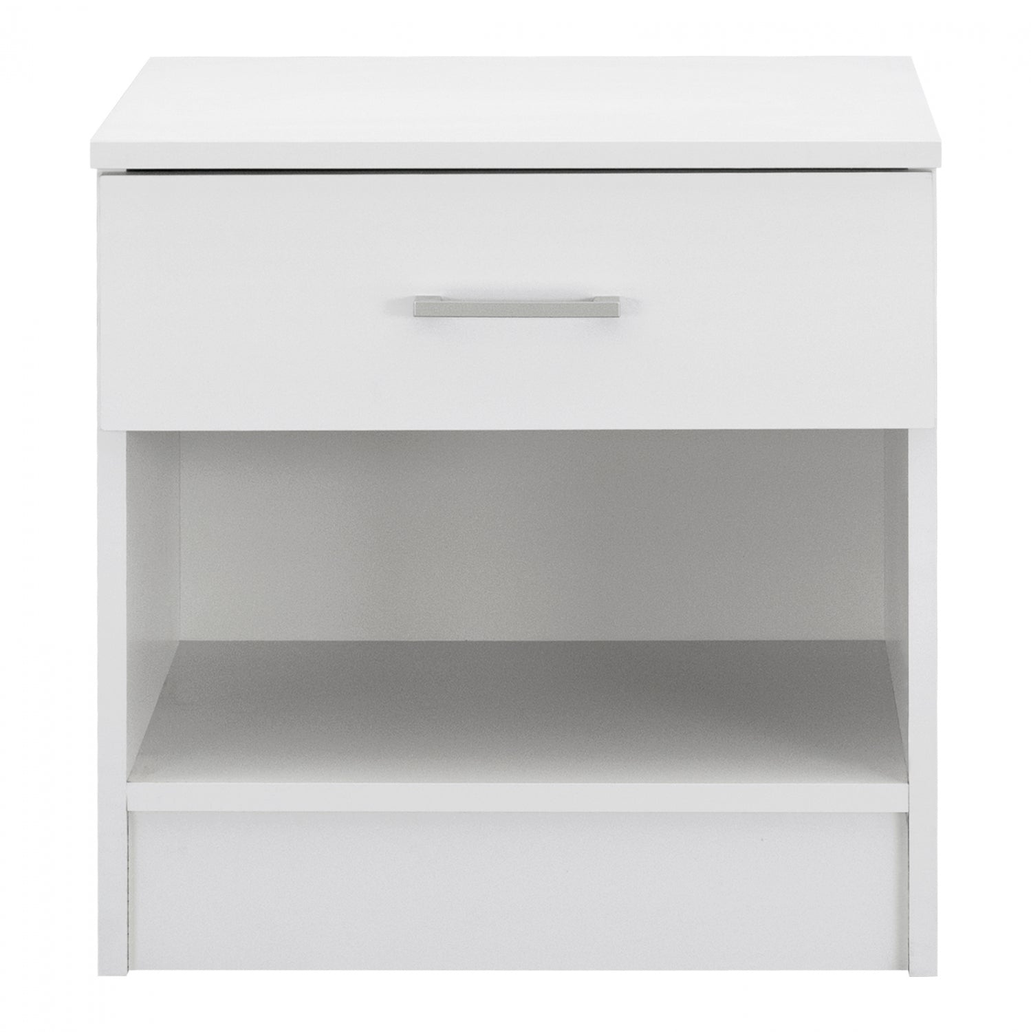 ΚΟΜΟΔΙΝΟ ΜΕ 1 ΣΥΡΤΑΡΙ LANEY ΛΕΥΚΟ HM2345.05 45x35,5x47 εκ. - Pakobazaar