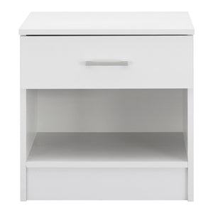 ΚΟΜΟΔΙΝΟ ΜΕ 1 ΣΥΡΤΑΡΙ LANEY ΛΕΥΚΟ HM2345.05 45x35,5x47 εκ. - Pakobazaar