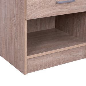 ΚΟΜΟΔΙΝΟ ΜΕ 1 ΣΥΡΤΑΡΙ LANEY SONAMA 45x35,5x47Υ εκ. HM2345.01 - Pakobazaar