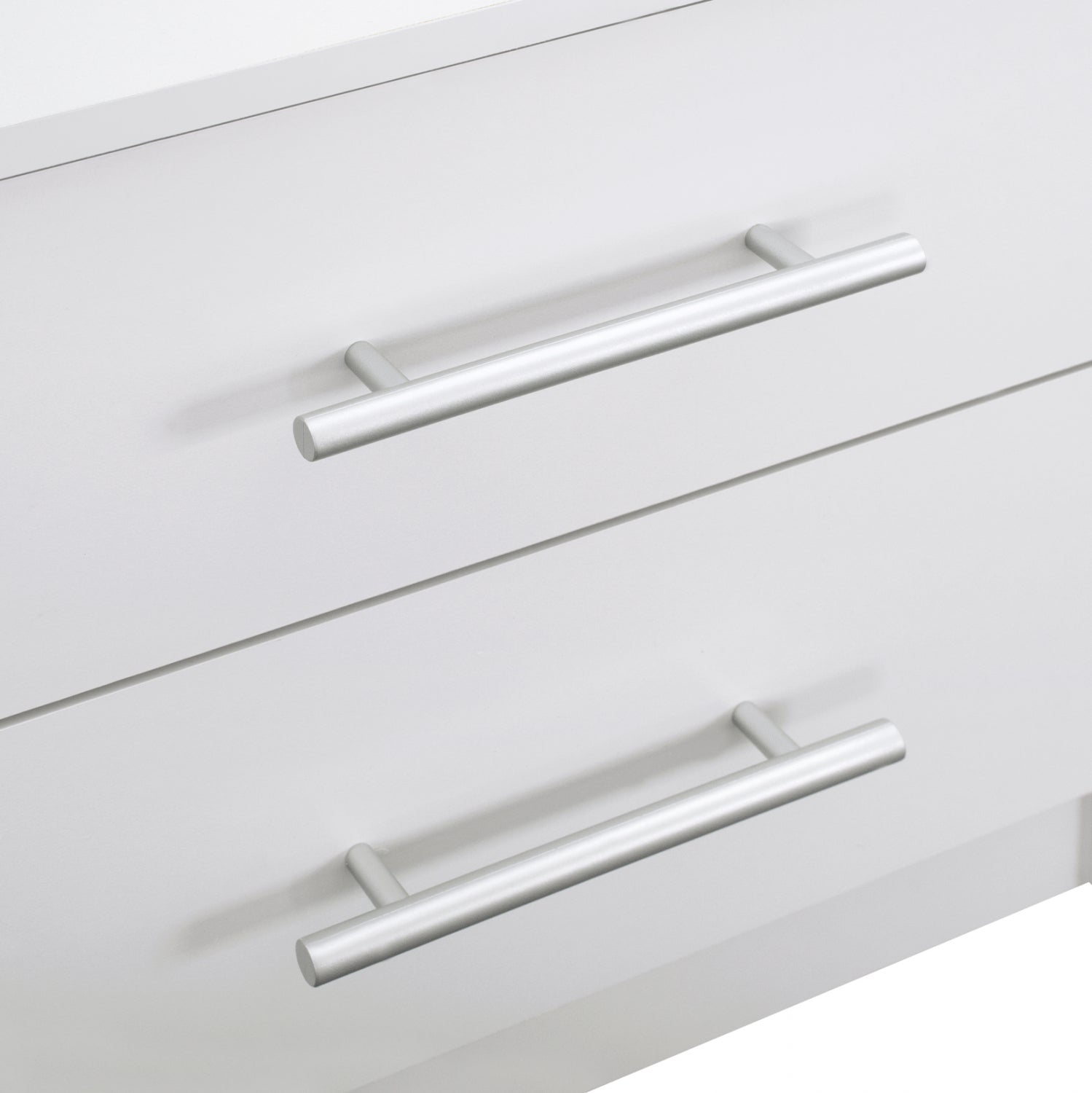 ΚΟΜΟΔΙΝΟ ΜΕΛΑΜΙΝΗΣ CHELSEA HM2220.05 ΛΕΥΚΟ 48x40,5x41,5 εκ. - Pakobazaar