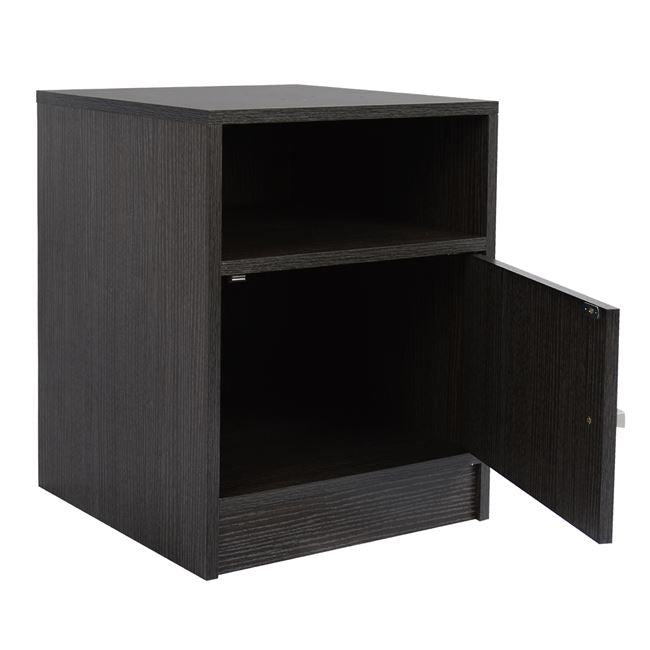 ΚΟΜΟΔΙΝΟ ΜΕΛΑΜΙΝΗΣ MALORY HM2205.01 ZEBRANO 40x40x50 - Pakobazaar