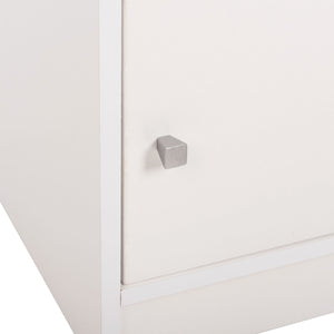ΚΟΜΟΔΙΝΟ ΜΕΛΑΜΙΝΗΣ MALORY HM2205.05 ΛΕΥΚO 40x40x50Yεκ. - Pakobazaar