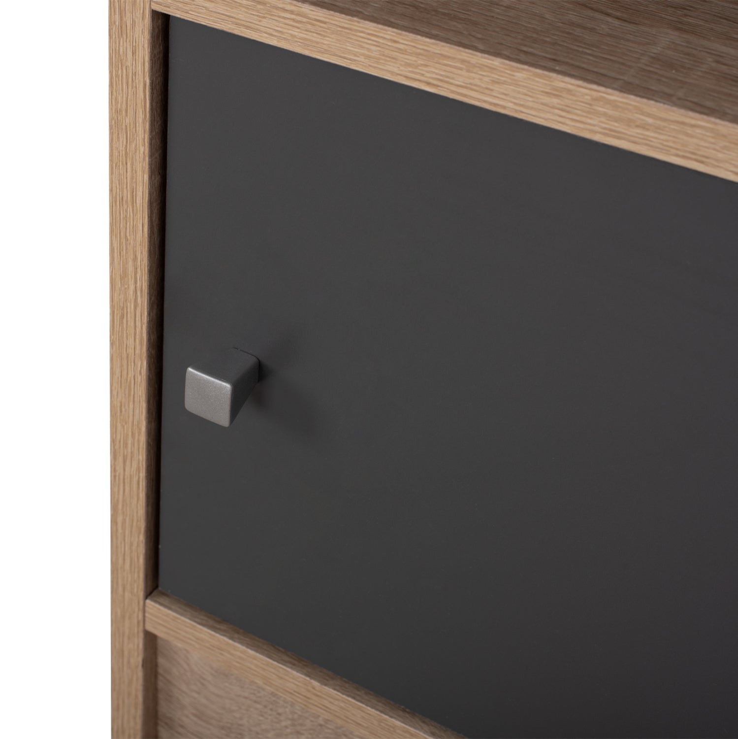 ΚΟΜΟΔΙΝΟ ΜΕΛΑΜΙΝΗΣ MALORY SONAMA-ΓΚΡΙ 40x40x50Yεκ.HM2205.04 - Pakobazaar