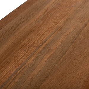 ΚΟΝΣΟΛΑ ΑΠΟ ΞΥΛΟ ΤΕΑΚ ΦΥΣΙΚΟ ΧΡΩΜΑ HM9555 220x50x90Υεκ. - Pakobazaar