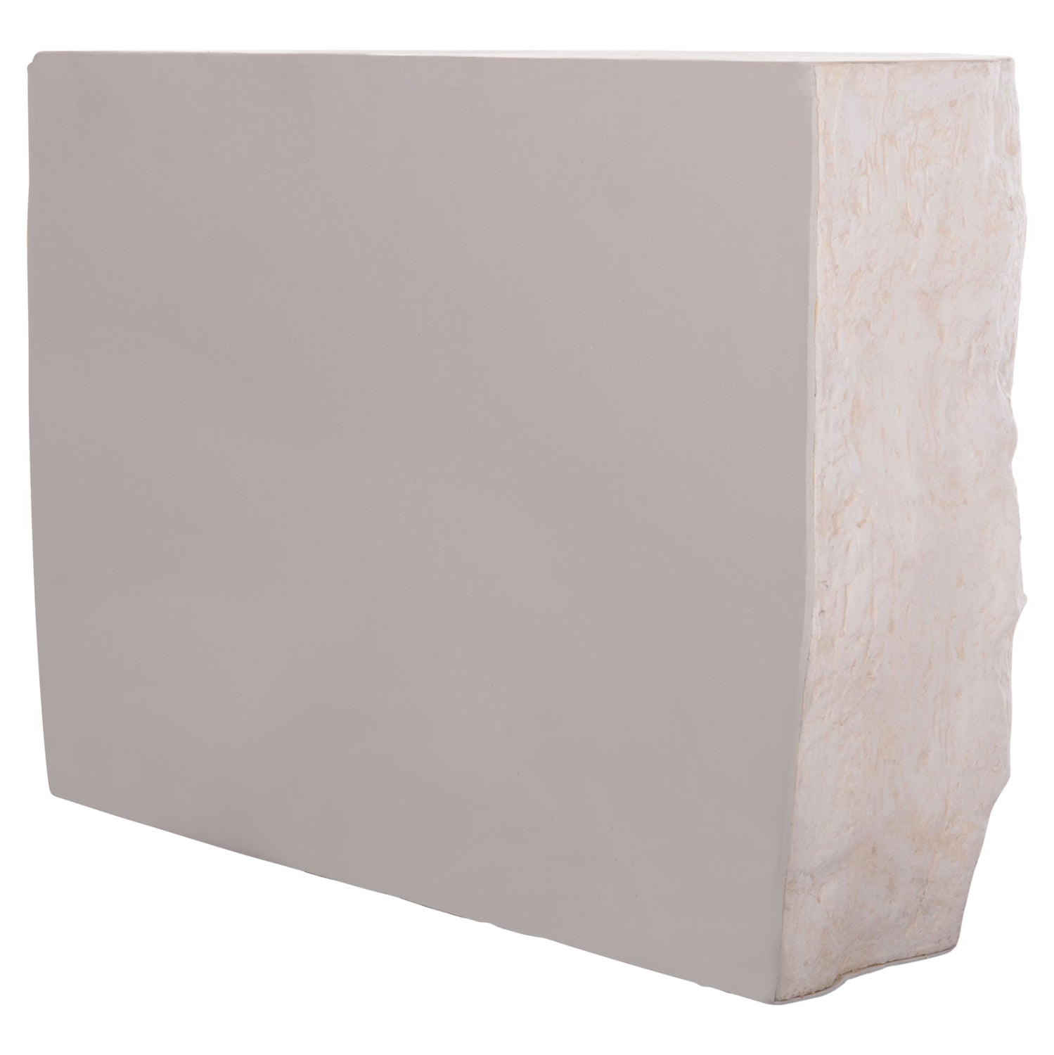 ΚΟΝΣΟΛΑ ΒΡΑΧΟΣ INTERON HM18152.02 FIBER CEMENT ΣΕ ΛΕΥΚΟ--120x50x71Υεκ. - Pakobazaar