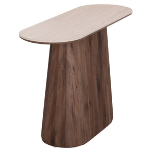 ΚΟΝΣΟΛΑ WALDEN HM18439 ΚΕΡΑΜΙΚΟ TOP ΤΡΑΒΕΡΤΙΝΑ--MDF ΒΑΣΗ ΚΑΡΥΔΙ 120x40x76Υεκ - Pakobazaar