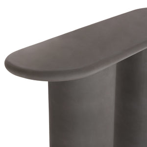 ΚΟΝΣΟΛΑ KENJI HM6584.01 FIBER CEMENT ΣΕ ΓΚΡΙ--140x40x77Υεκ. - Pakobazaar