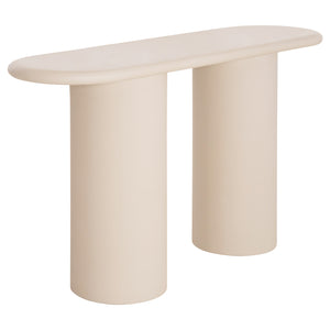 ΚΟΝΣΟΛΑ KENJI HM6584.02 FIBER CEMENT ΣΕ ΑΝΟΙΧΤΟ ΜΠΕΖ--140x40x77Υεκ. - Pakobazaar