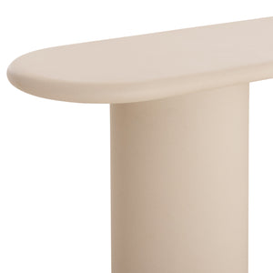 ΚΟΝΣΟΛΑ KENJI HM6584.02 FIBER CEMENT ΣΕ ΑΝΟΙΧΤΟ ΜΠΕΖ--140x40x77Υεκ. - Pakobazaar