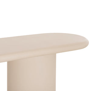 ΚΟΝΣΟΛΑ KENJI HM6584.02 FIBER CEMENT ΣΕ ΑΝΟΙΧΤΟ ΜΠΕΖ--140x40x77Υεκ. - Pakobazaar