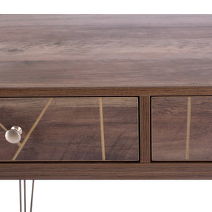 ΚΟΝΣΟΛΑ KAITLYN HM8653 ΚΑΡΥΔΙ ΜΕ ΧΡΥΣΟ 120x55x79,5Y εκ. - Pakobazaar