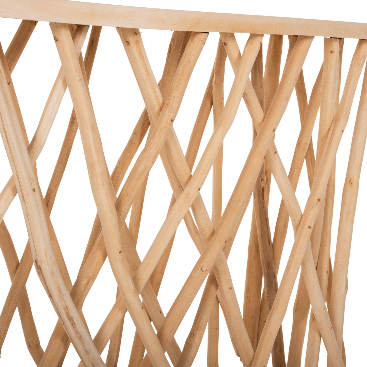 ΚΟΝΣΟΛΑ KRANT ΣΕ ΡΟΥΣΤΙΚ ΣΤΥΛ ΚΛΑΔΙΑ ΤEAK & 3εκ. ΕΠΙΦΑΝΕΙΑ 121X36X75Yεκ.HM9805 - Pakobazaar