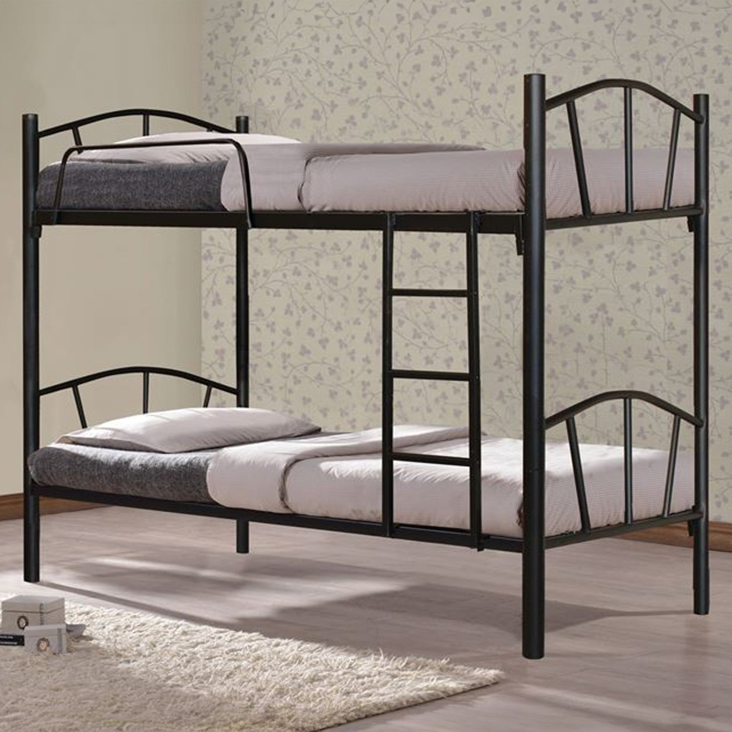 ΚΟΥΚΕΤΑ ΚΡΕΒΑΤΙ ΜΕΤΑΛΛΙΚΗ FLOOR HM328.01 90x190 εκ. - Pakobazaar