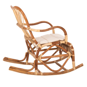 ΚΟΥΝΙΣΤΗ ΠΟΛΥΘΡΟΝΑ ΜΕ ΜΑΞΙΛΑΡΙ SANTA FE RATTAN HM9343 60x103x90Υ εκ. - Pakobazaar