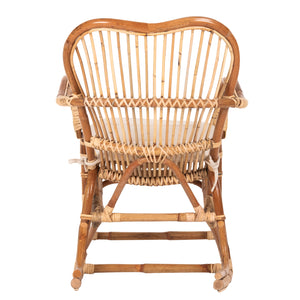 ΚΟΥΝΙΣΤΗ ΠΟΛΥΘΡΟΝΑ ΜΕ ΜΑΞΙΛΑΡΙ SANTA FE RATTAN HM9343 60x103x90Υ εκ. - Pakobazaar