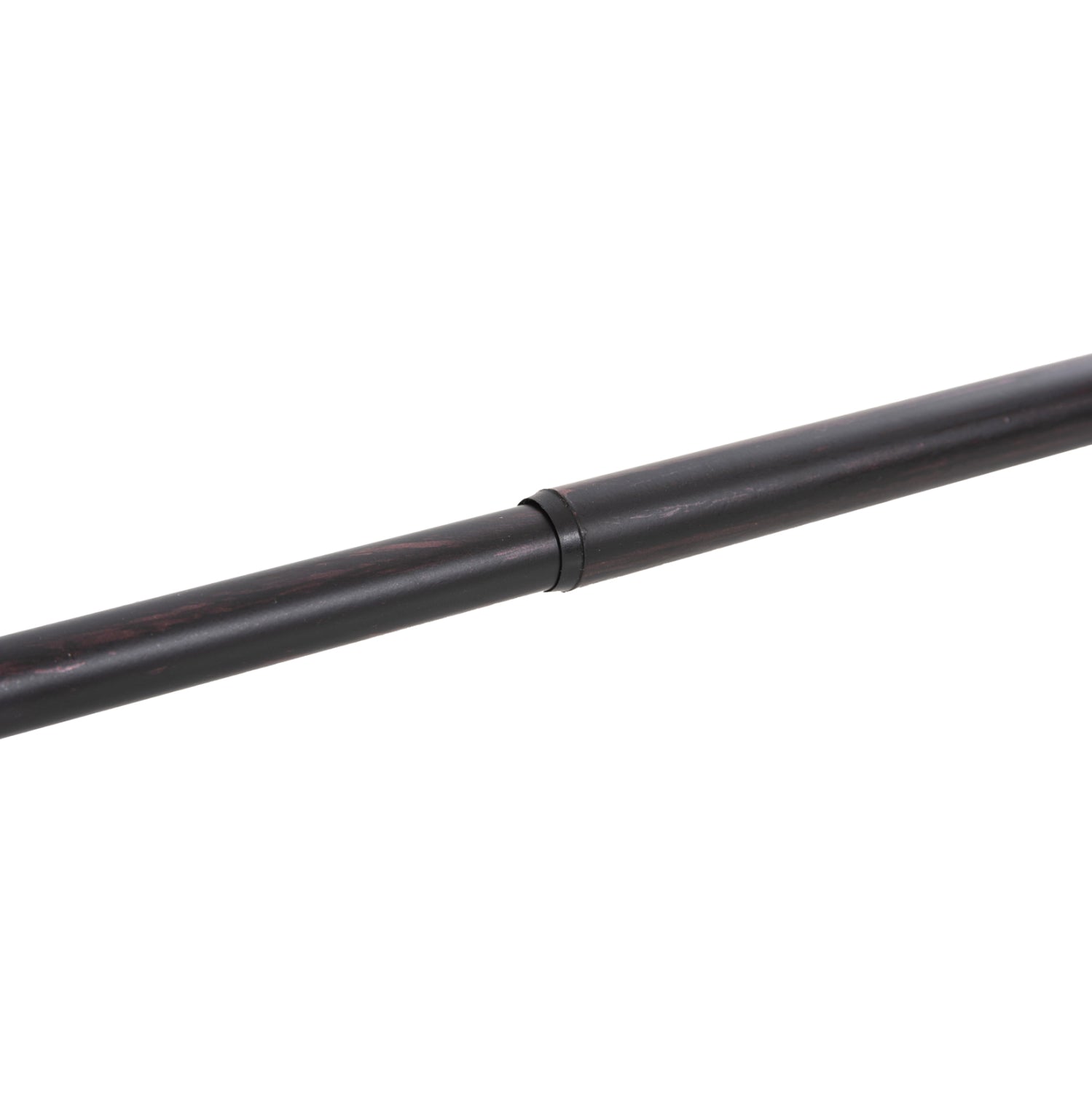 ΚΟΥΡΤΙΝΟΞΥΛΟ 110-210cm HM11280.03 ΜΕΤΑΛΛΙΚΟ ΠΤΥΣ/ΝΟ ΜΑΥΡΟ ΚΟΚΚΙΝΟ ΚΩΝΟΣ Ε-0316 - Pakobazaar