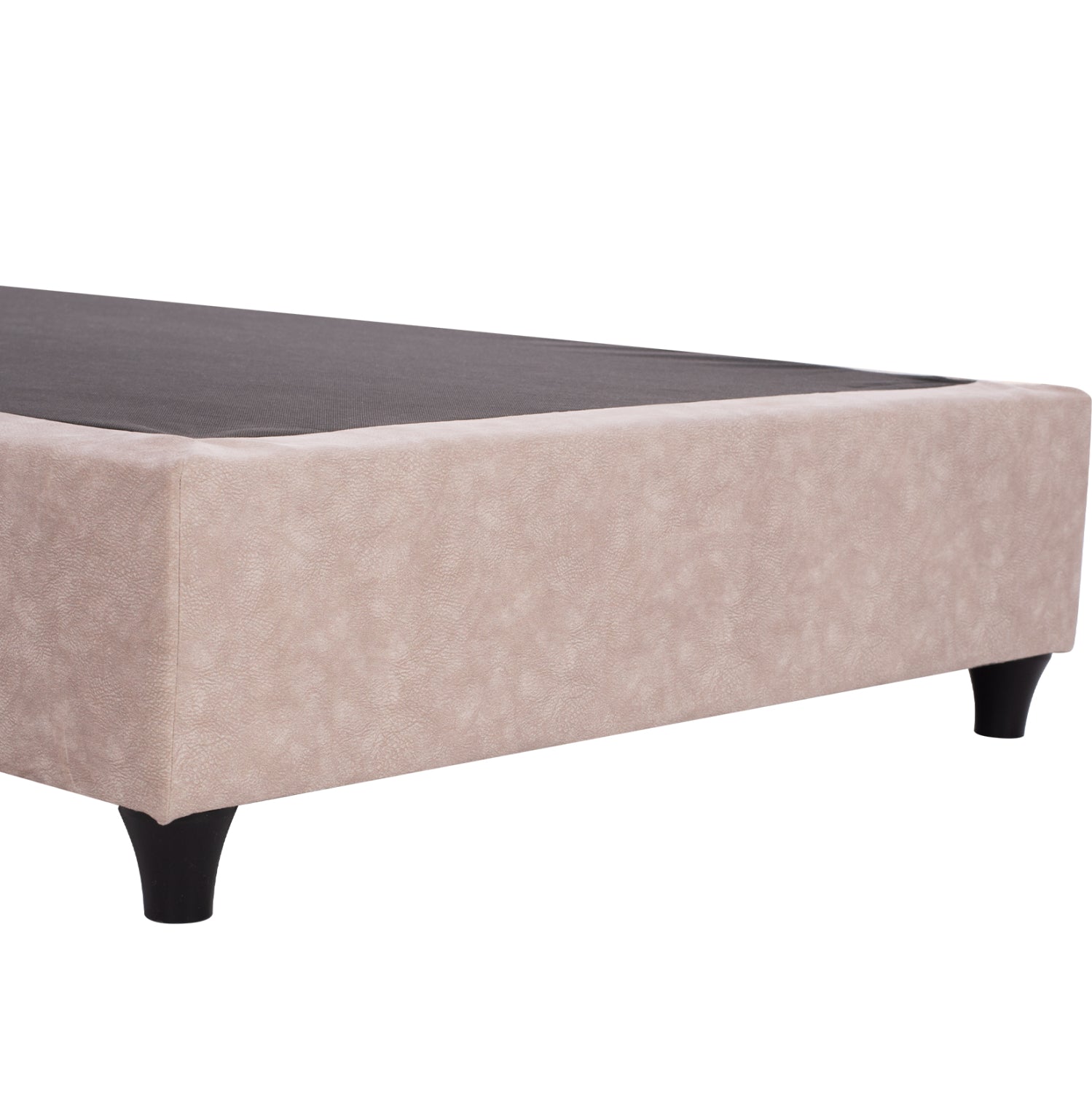 ΚΡΕΒΑΤΙ MALENA ΑΠΟ ΜΠΕΖ ΥΦΑΣΜΑ NUBUCK HM647.22 ΓΙΑ ΣΤΡΩΜΑ 120x200 εκ. - Pakobazaar