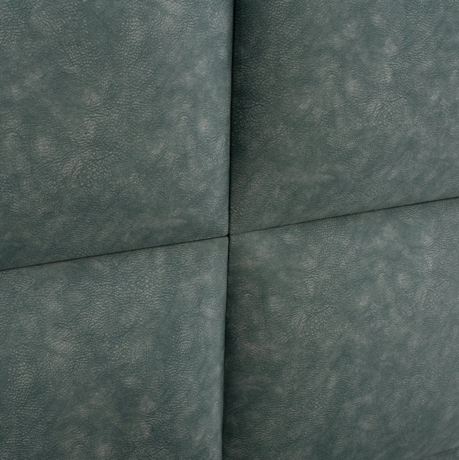 ΚΡΕΒΑΤΙ MILO ΑΠΟ ΠΡΑΣΙΝΟ ΥΦΑΣΜΑ τύπου NUBUCK HM652.27 ΓΙΑ ΣΤΡΩΜΑ 90x200 εκ. - Pakobazaar