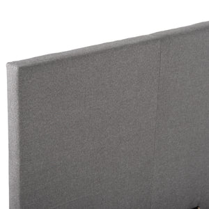ΚΡΕΒΑΤΙ BECCA ΑΠΟ ΥΦΑΣΜΑ ΓΚΡΙ HM553.11 ΓΙΑ ΣΤΡΩΜΑ 150x200 EK. - Pakobazaar