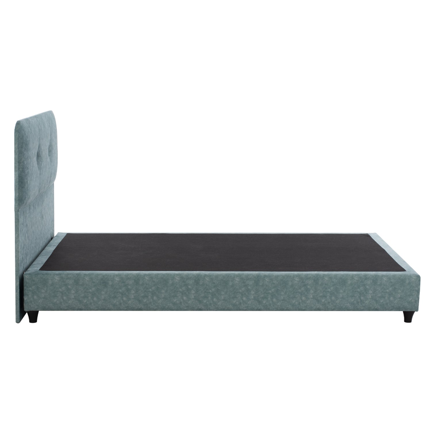 ΚΡΕΒΑΤΙ DOLORES ΑΠΟ ΥΦΑΣΜΑ LIGHT GREEN HM649.27 ΓΙΑ ΣΤΡΩΜΑ 90x200 εκ. - Pakobazaar