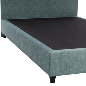 ΚΡΕΒΑΤΙ DOLORES ΑΠΟ ΥΦΑΣΜΑ LIGHT GREEN HM649.27 ΓΙΑ ΣΤΡΩΜΑ 90x200 εκ. - Pakobazaar