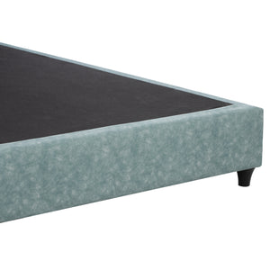 ΚΡΕΒΑΤΙ DOLORES ΑΠΟ ΥΦΑΣΜΑ LIGHT GREEN HM649.27 ΓΙΑ ΣΤΡΩΜΑ 90x200 εκ. - Pakobazaar