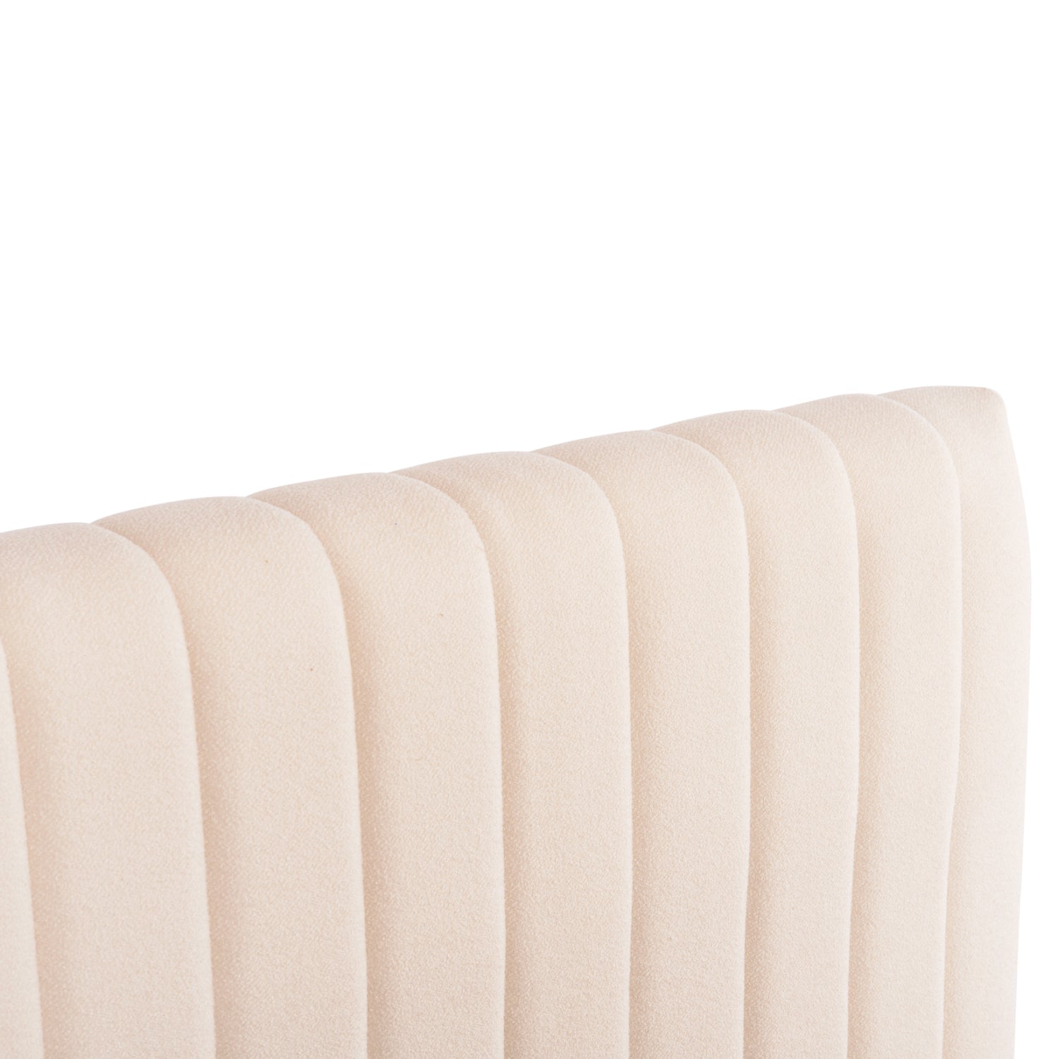 ΚΡEΒΑΤΙ ΔΙΠΛΟ LUTHER HM717 ΜΠΕΖ ΥΦΑΣΜΑ ΓΙΑ ΣΤΡΩΜΑ 160x200εκ. - Pakobazaar