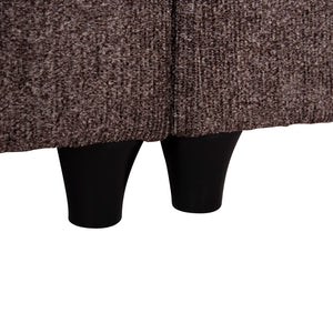 ΚΡEΒΑΤΙ ΔΙΠΛΟ LUTHER HM717.02 ΥΦΑΣΜΑ TEDDY ΚΑΦΕ--ΓΙΑ ΣΤΡΩΜΑ 160x200εκ. - Pakobazaar