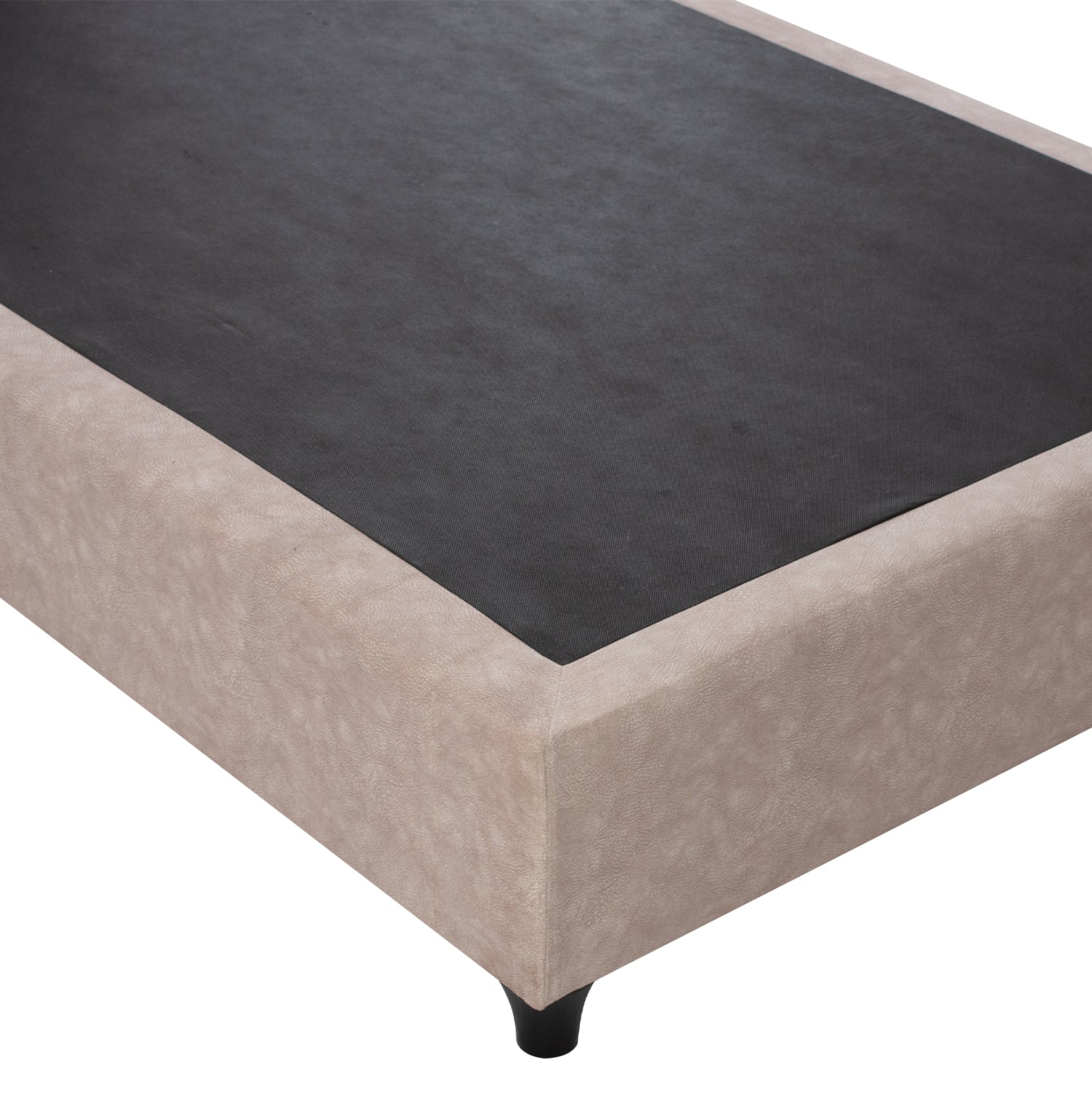 ΚΡΕΒΑΤΙ DOLORES ΜΠΕΖ ΥΦΑΣΜΑ HM649.22 ΓΙΑ ΣΤΡΩΜΑ 90x200 εκ. - Pakobazaar