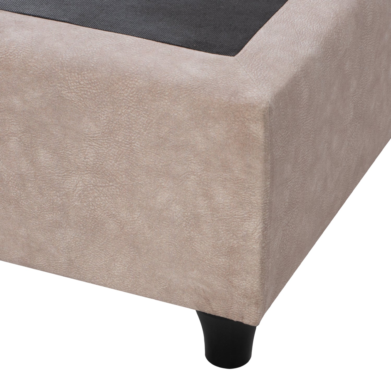 ΚΡΕΒΑΤΙ DOLORES ΜΠΕΖ ΥΦΑΣΜΑ HM649.22 ΓΙΑ ΣΤΡΩΜΑ 90x200 εκ. - Pakobazaar