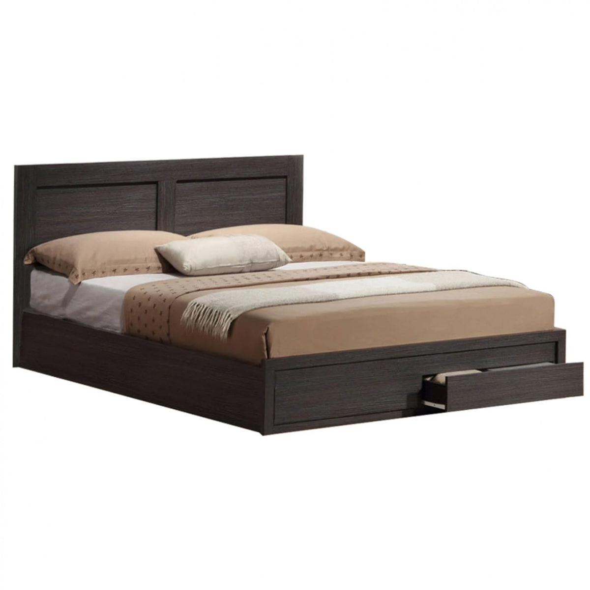 ΚΡΕΒΑΤΙ CAPRI HM312.01 ΜΕ 2ΣΥΡΤΑΡΙΑ ZEBRANO ΓΙΑ ΣΤΡΩΜΑ 150x200εκ. - Pakobazaar