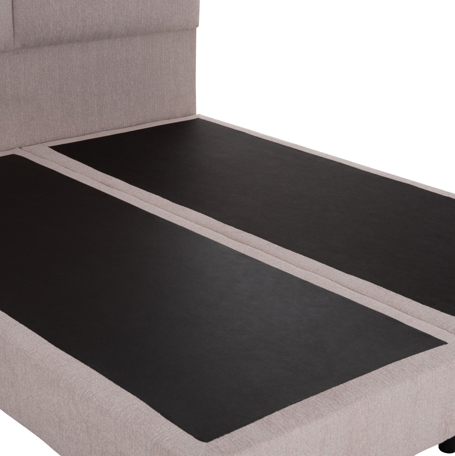 ΚΡΕΒΑΤΙ MILO HM616.32 ΜΠΕΖ ΥΦΑΣΜΑ ΓΙΑ ΣΤΡΩΜΑ 160x200εκ - Pakobazaar