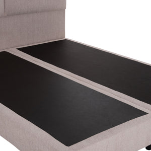 ΚΡΕΒΑΤΙ MILO HM616.32 ΜΠΕΖ ΥΦΑΣΜΑ ΓΙΑ ΣΤΡΩΜΑ 160x200εκ - Pakobazaar