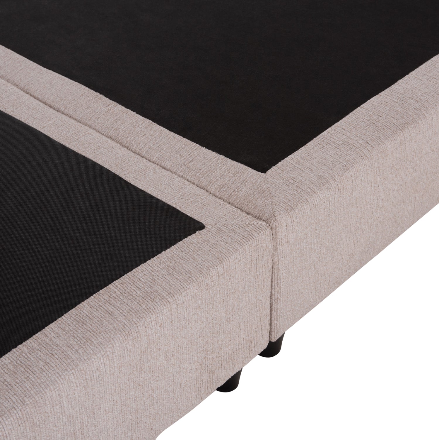 ΚΡΕΒΑΤΙ MILO HM616.32 ΜΠΕΖ ΥΦΑΣΜΑ ΓΙΑ ΣΤΡΩΜΑ 160x200εκ - Pakobazaar