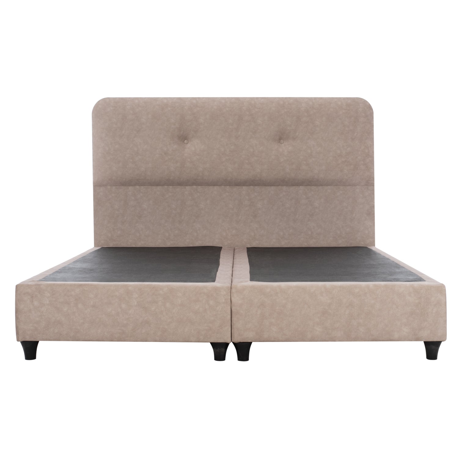 ΚΡΕΒΑΤΙ HM637.22 DOLORES ΜΠΕΖ ΥΦΑΣΜΑ τ.NUBUCK, 150x200 εκ. - Pakobazaar