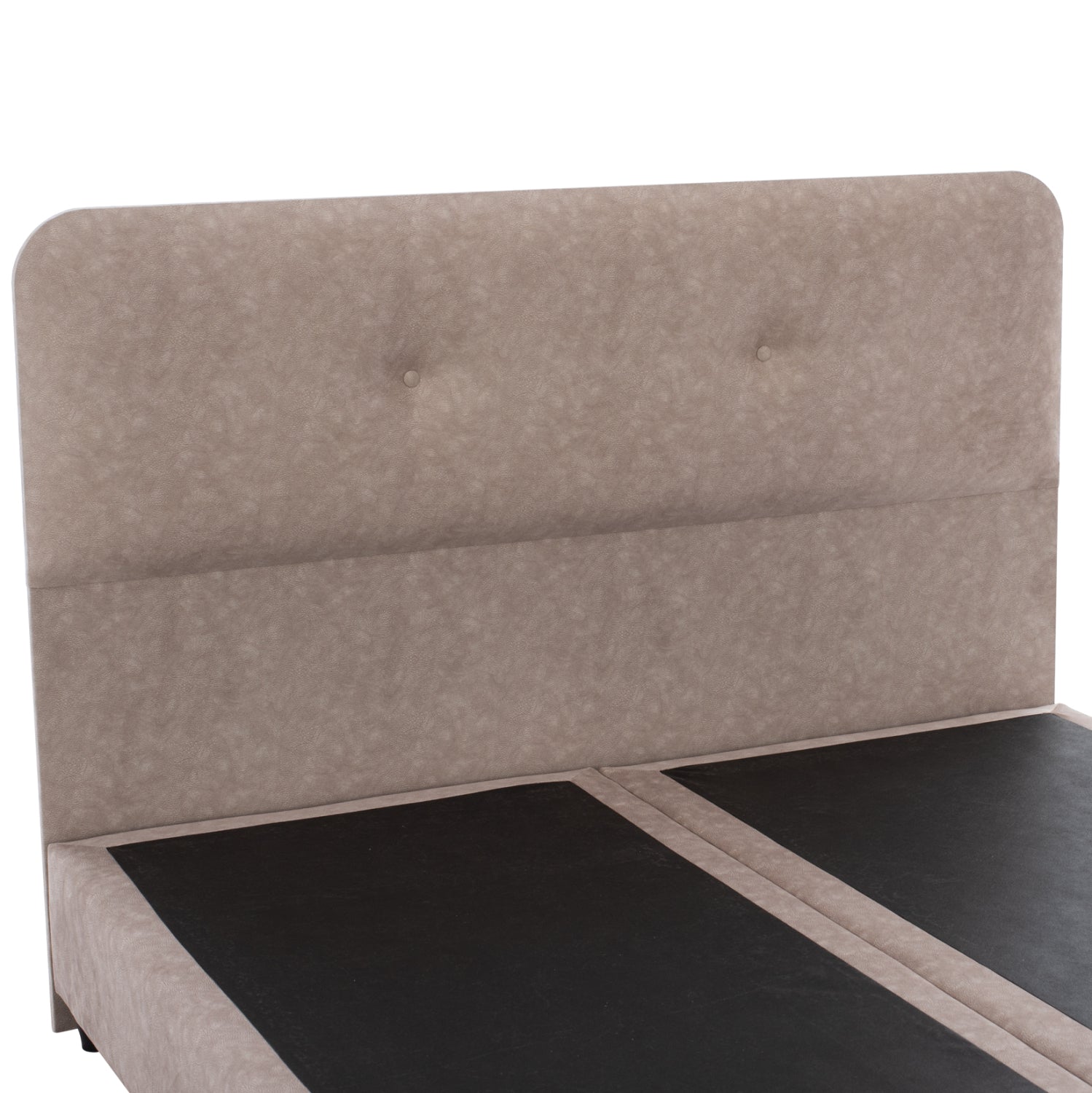 ΚΡΕΒΑΤΙ HM637.22 DOLORES ΜΠΕΖ ΥΦΑΣΜΑ τ.NUBUCK, 150x200 εκ. - Pakobazaar