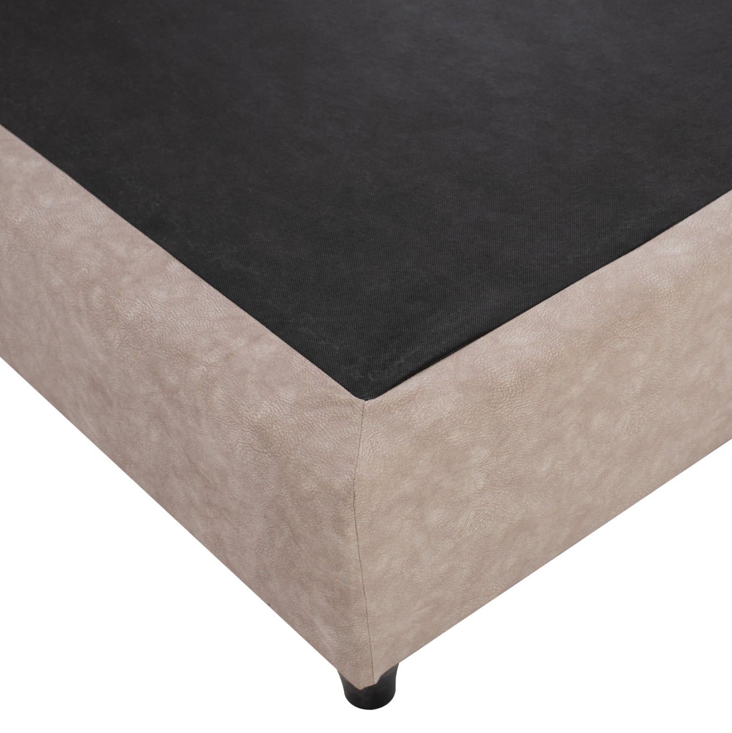 ΚΡΕΒΑΤΙ HM637.22 DOLORES ΜΠΕΖ ΥΦΑΣΜΑ τ.NUBUCK, 150x200 εκ. - Pakobazaar