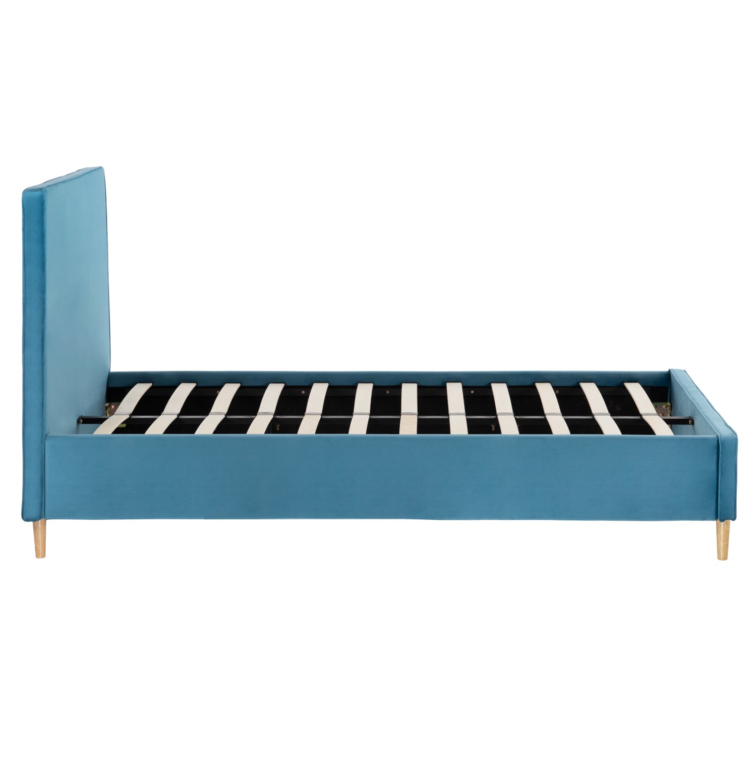 ΚΡΕΒΑΤΙ ΗΜΙΔΙΠΛΟ ΜΕ ΣΤΡΩΜΑ MAYLIN HM10758.02 ΒΕΛΟΥΔΟ ΤΙΡΚΟΥΑΖ--ΣΤΡΩΜΑ 120Χ200εκ