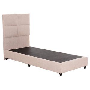 ΚΡΕΒΑΤΙ ΜΟΝΟ MILO HM652.32 ΜΠΕΖ TEDDY ΥΦΑΣΜΑ ΓΙΑ ΣΤΡΩΜΑ 90x200εκ - Pakobazaar