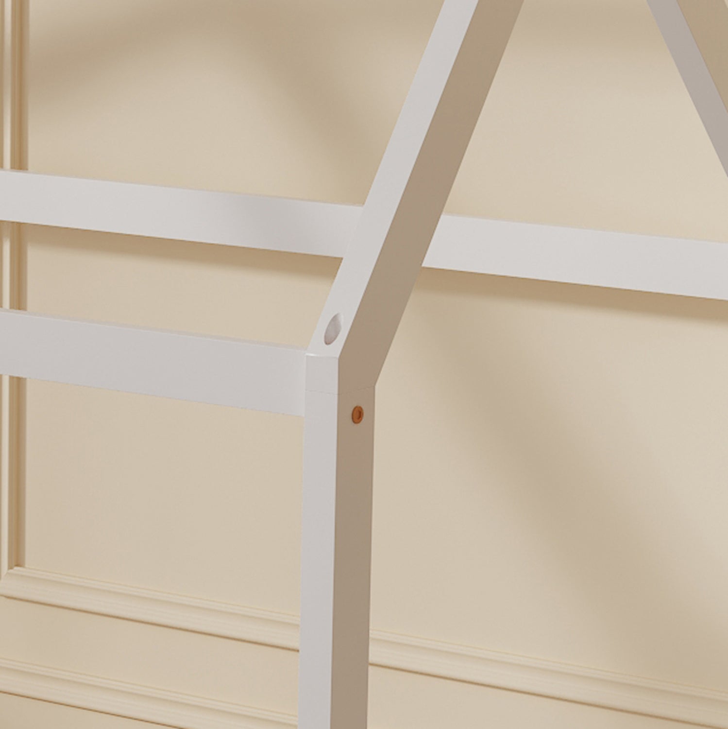ΚΡΕΒΑΤΙ ΠΑΙΔΙΚΟ PEPE HM678.03 τ.MONTESSORI ΞΥΛΟ ΠΕΥΚΟ ΛΕΥΚΟ- 140x70εκ - Pakobazaar