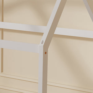 ΚΡΕΒΑΤΙ ΠΑΙΔΙΚΟ PEPE HM678.03 τ.MONTESSORI ΞΥΛΟ ΠΕΥΚΟ ΛΕΥΚΟ- 140x70εκ - Pakobazaar