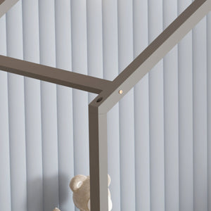 ΚΡΕΒΑΤΙ ΠΑΙΔΙΚΟ ΜΕ ΣΤΡΩΜΑ KLARICE HM21305.02 ΞΥΛΟ ΠΕΥΚΟΥ ΣΕ ΓΚΡΙ--ΣΤΡΩΜΑ 90x190εκ - Pakobazaar