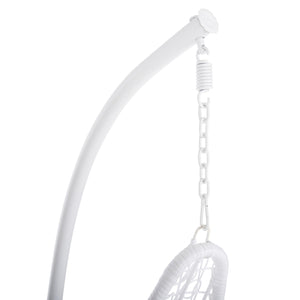 ΚΡΕΜΑΣΤΗ ΠΟΛΥΘΡΟΝΑ ΦΩΛΙΑ MILLIE HM5996.03 ΜΕΤΑΛΛΟ-ΣΥΝΘ.RATTAN ΛΕΥΚΟ Φ95x195Υεκ. - Pakobazaar