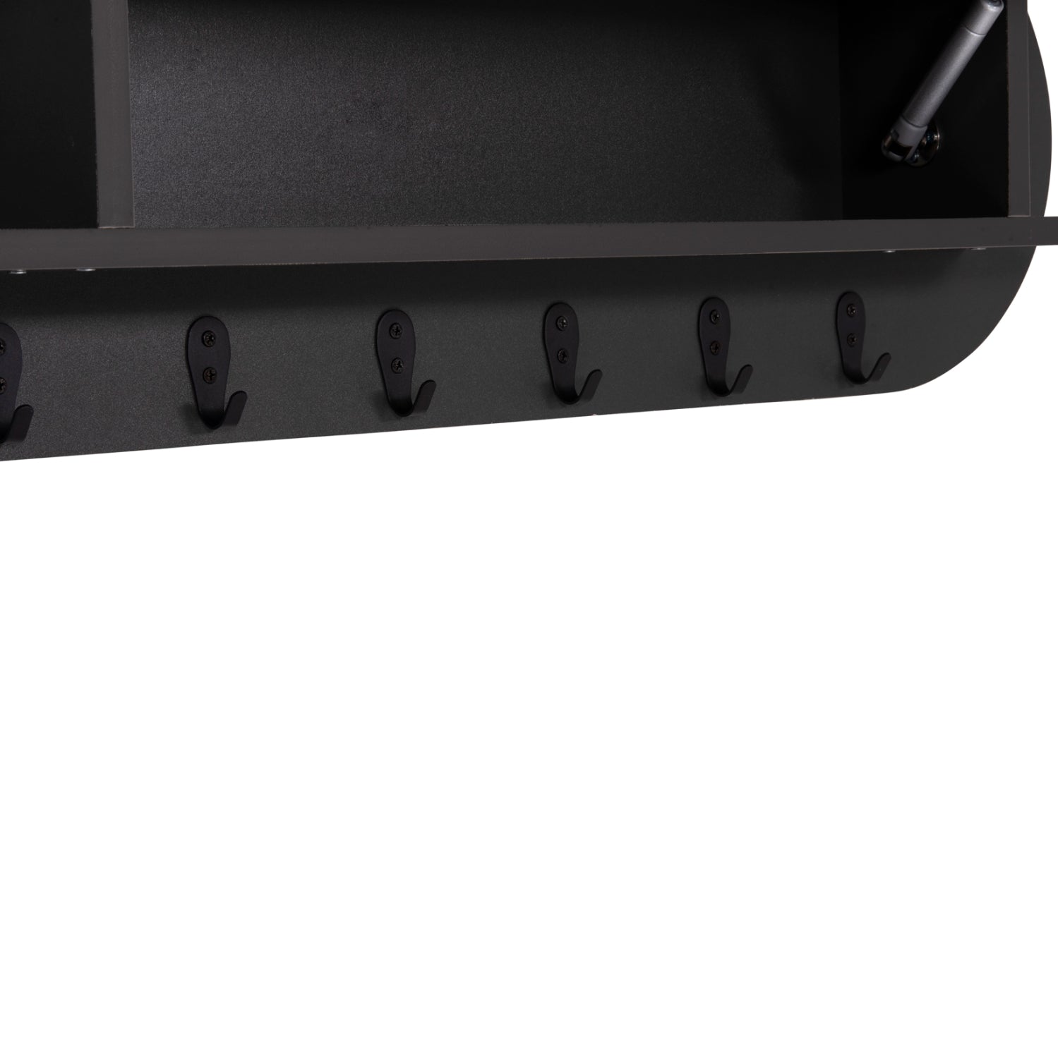 ΚΡΕΜΑΣΤΡΑ ΕΙΣΟΔΟΥ & ΚΛΕΙΣΤΟ ΡΑΦΙ STOR HM18078.03 ΜΕΛΑΜΙΝΗ ΣΚΟΥΡΟ ΓΚΡΙ 84x15.5x28.5Υεκ - Pakobazaar