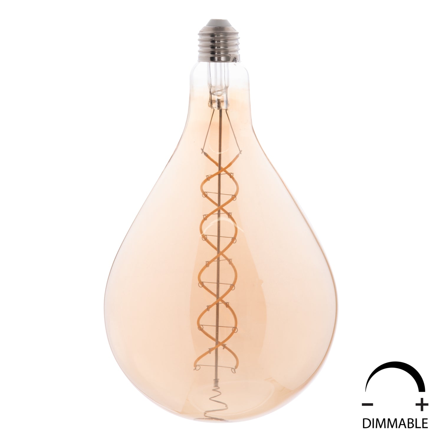 ΛΑΜΠΤΗΡΑΣ LED FILAMENT 8W E27 3000K TEA COLOR DIMMABLE HM4052.02 - Pakobazaar