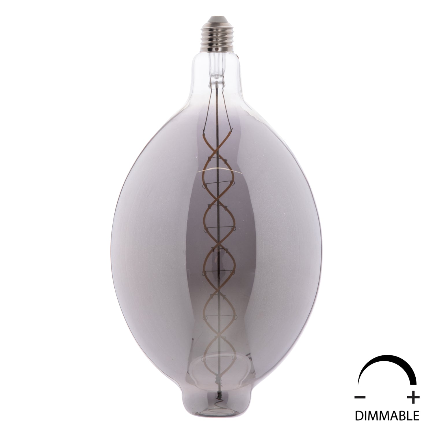 ΛΑΜΠΤΗΡΑΣ LED FILAMENT 8W E27 3000K SMOKE DIMMABLE HM4051.03 - Pakobazaar